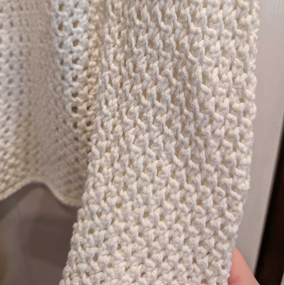 Ralph Lauren Hand Knit Open Weave Cardigan - Picture 5 of 6